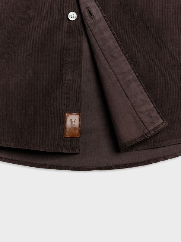 Chemise en Velours | Moka