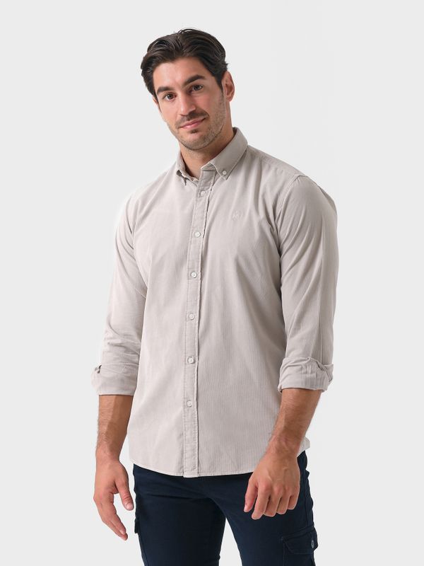 Chemise en Velours | Greige