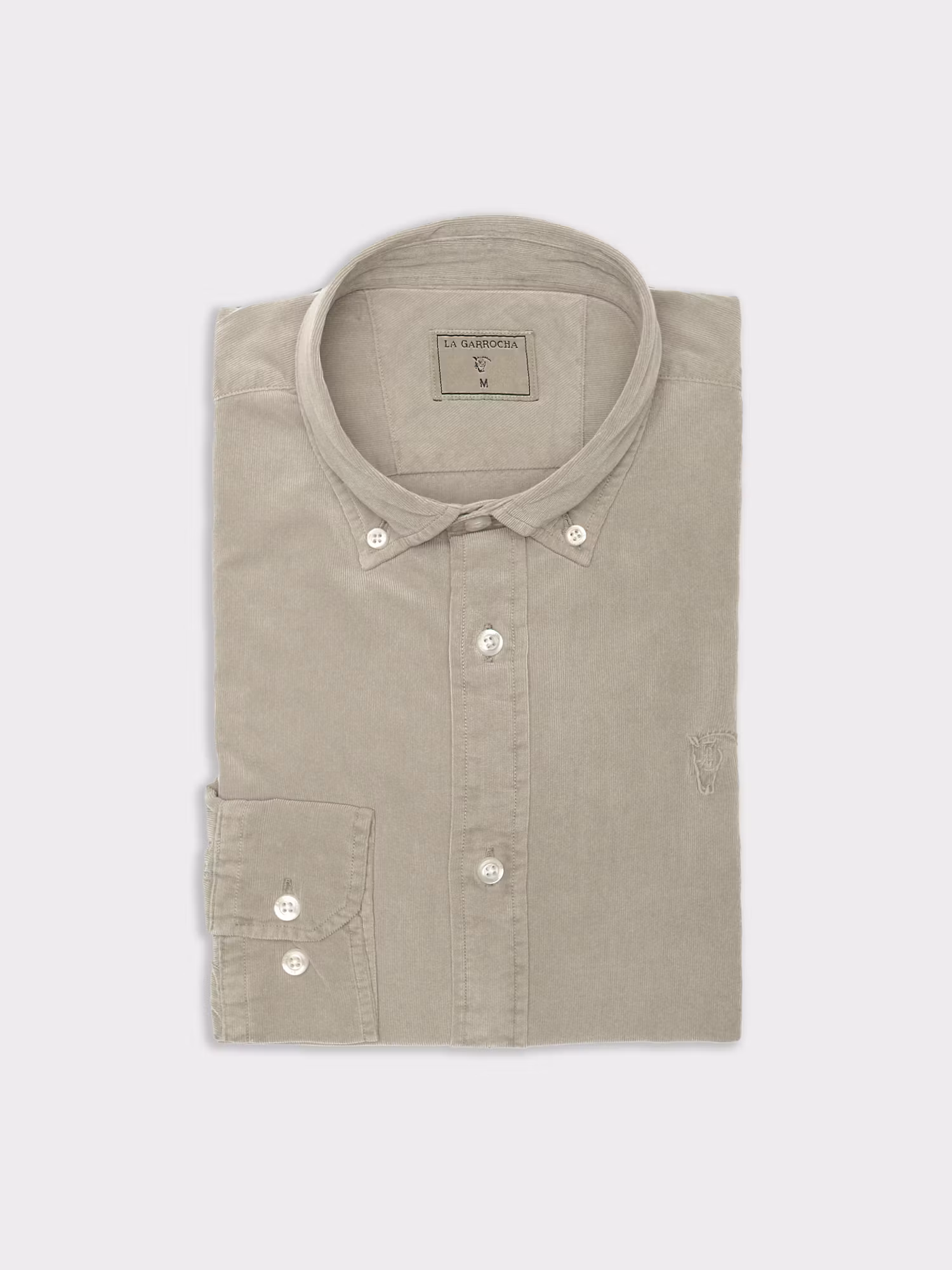 Corduroy Shirt | Greige