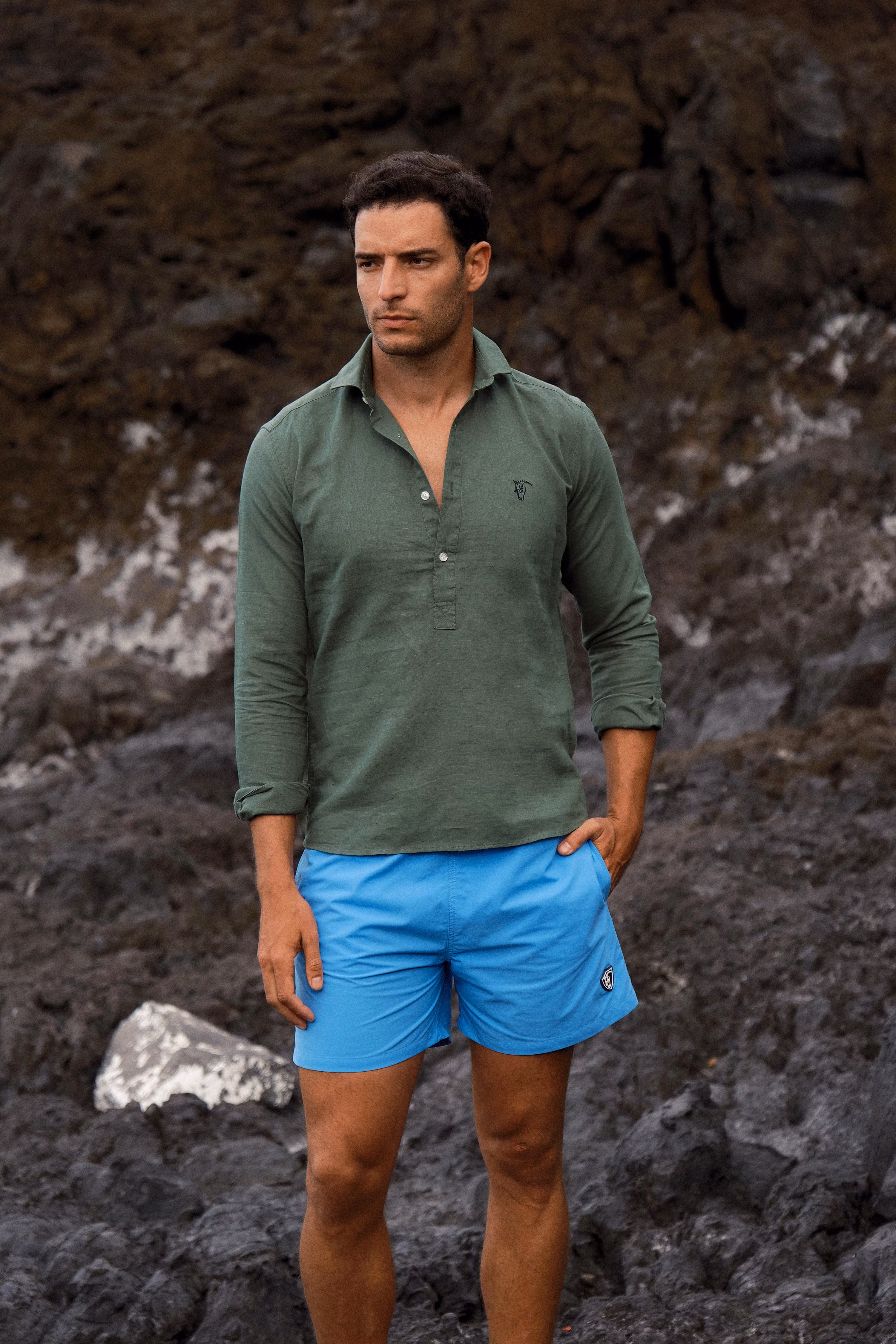 Basic Swimsuit | Azul mar