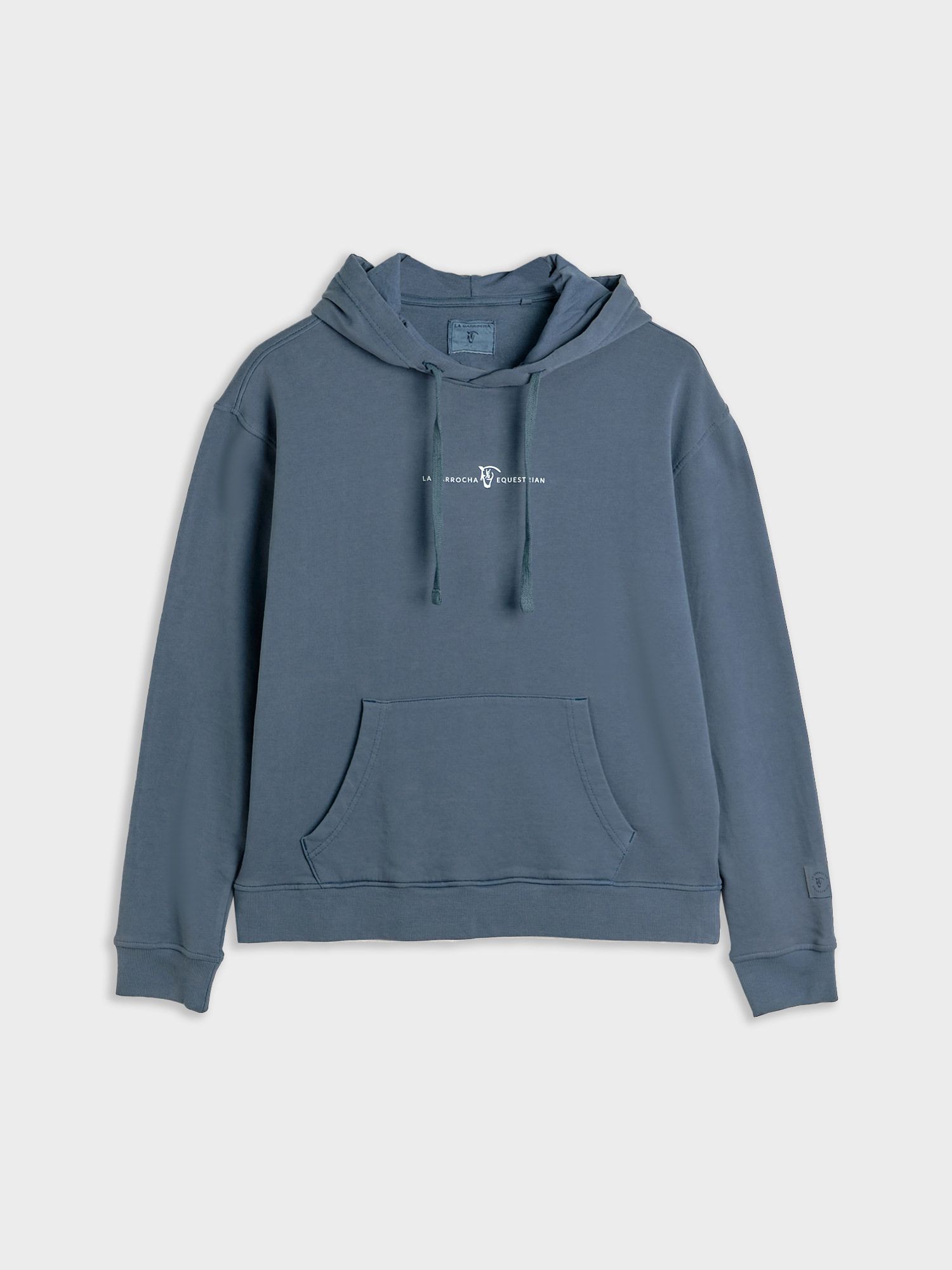Garment Dyed Hoodie | Cobalto
