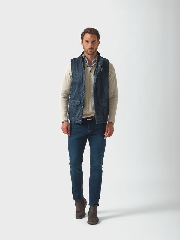 Gilet Effet Ciré | Marino