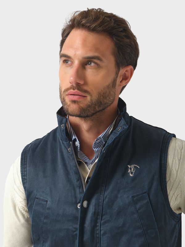 Gilet Effet Ciré | Marino