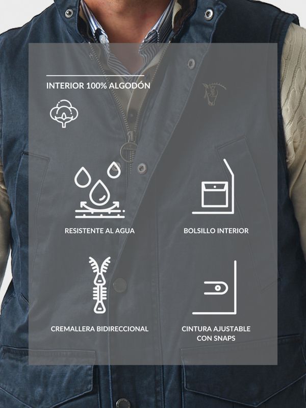 Gilet Effet Ciré | Marino