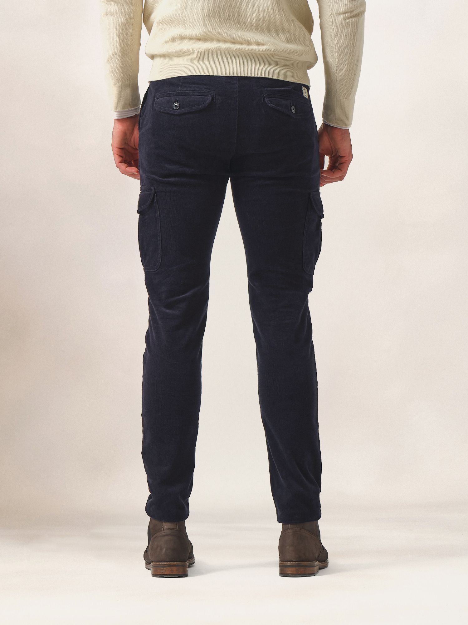 Chinos Cargo Corduroy | Marino