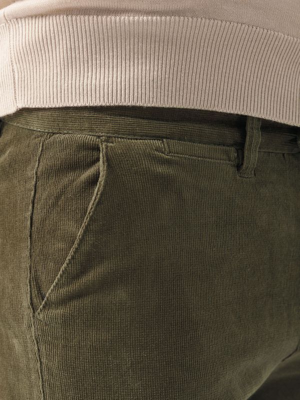 Chinos Cargo Veludo Cotelê | Verde