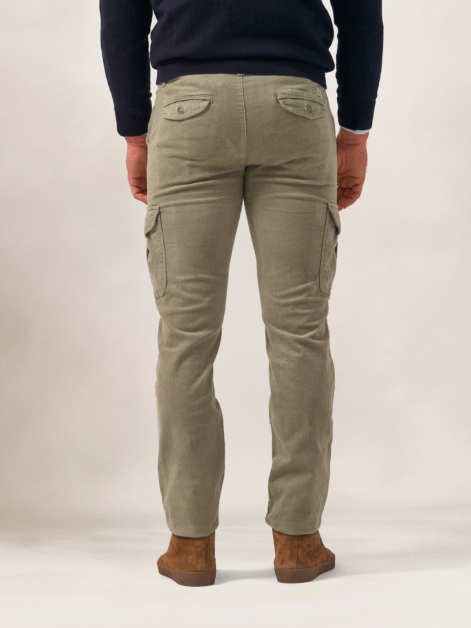 Chinos Cargo Pana | Gris