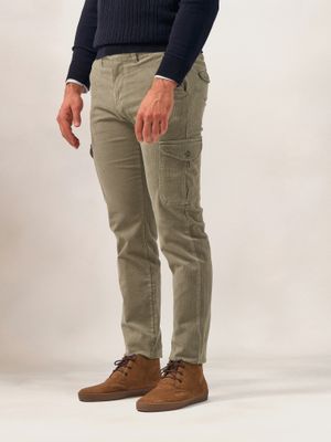 Chinos Cargo Pana | Gris