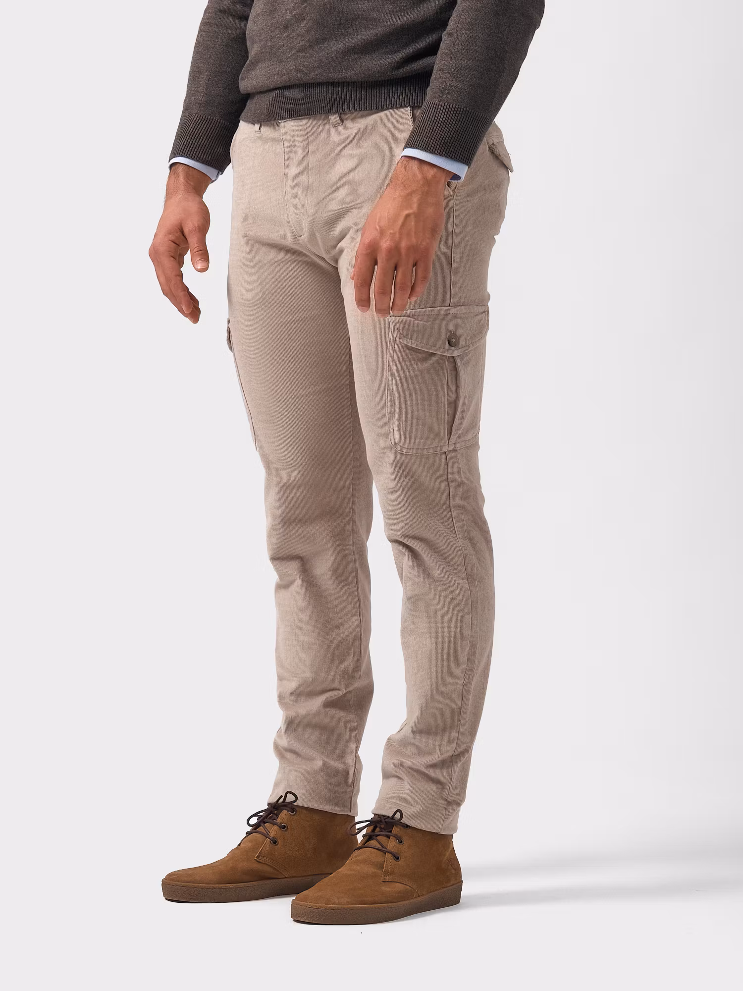Chinos Cargo Corduroy | Piedra