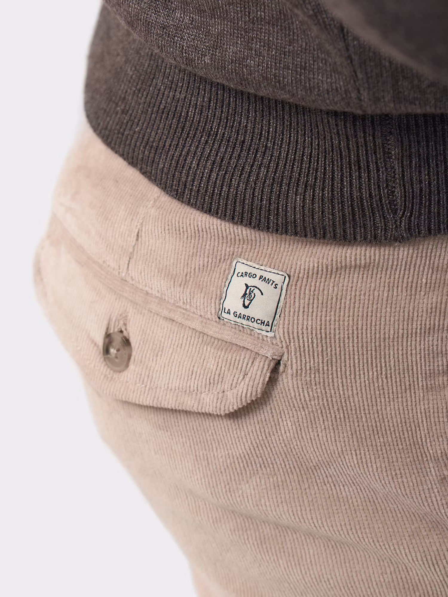 Chinos Cargo Corduroy | Piedra