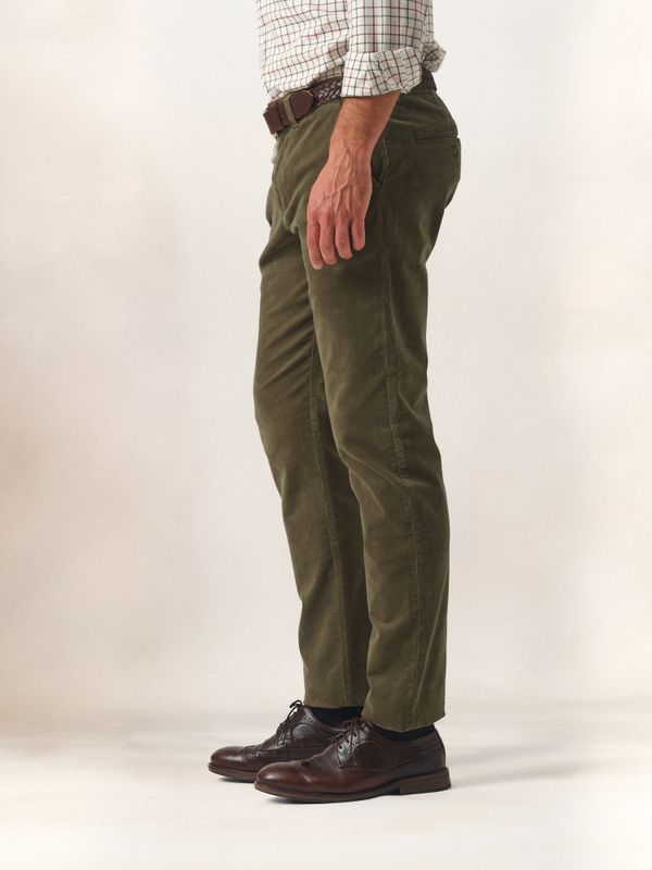 Chinos Veludo Cotelê | Verde