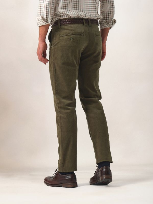 Chinos Veludo Cotelê | Verde