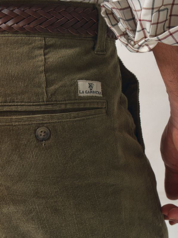 Chinos Veludo Cotelê | Verde