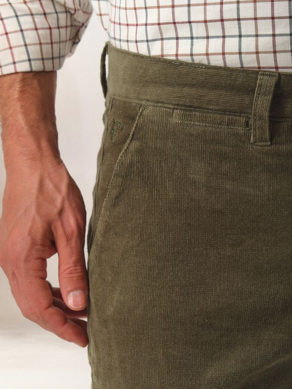 Chinos Veludo Cotelê | Verde