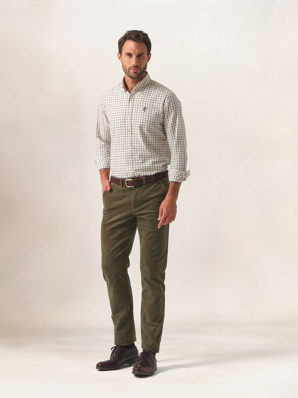 Chinos Veludo Cotelê | Verde