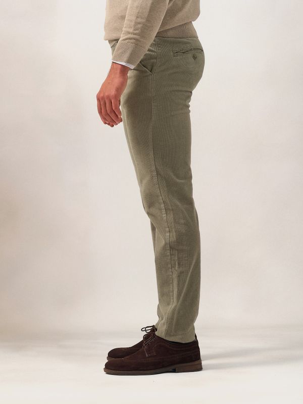 Chinos Veludo Cotelê | Gris