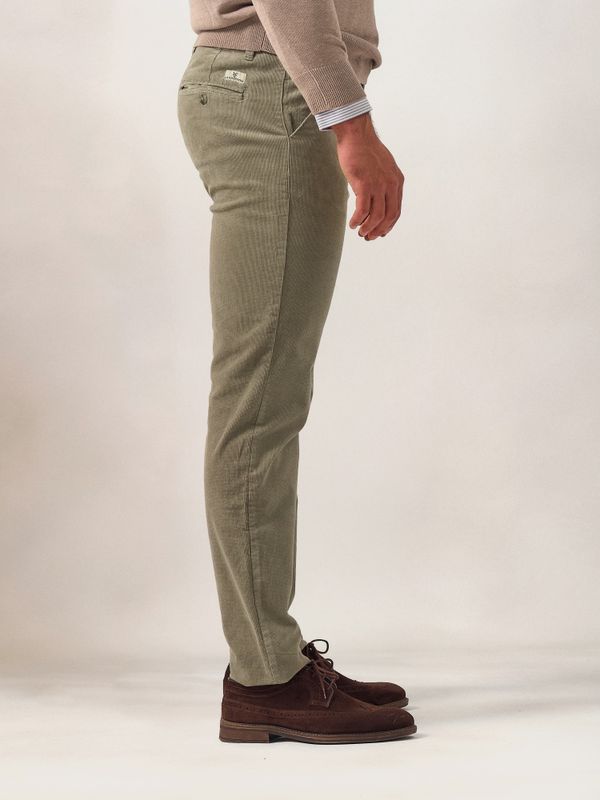 Chinos Veludo Cotelê | Gris