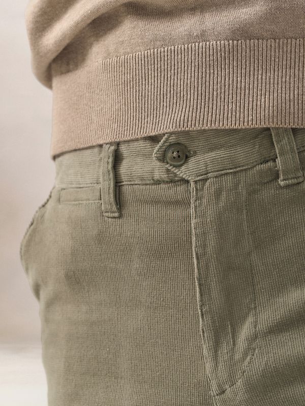 Chinos Veludo Cotelê | Gris
