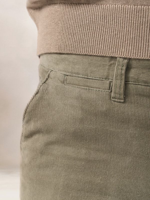 Chinos Veludo Cotelê | Gris
