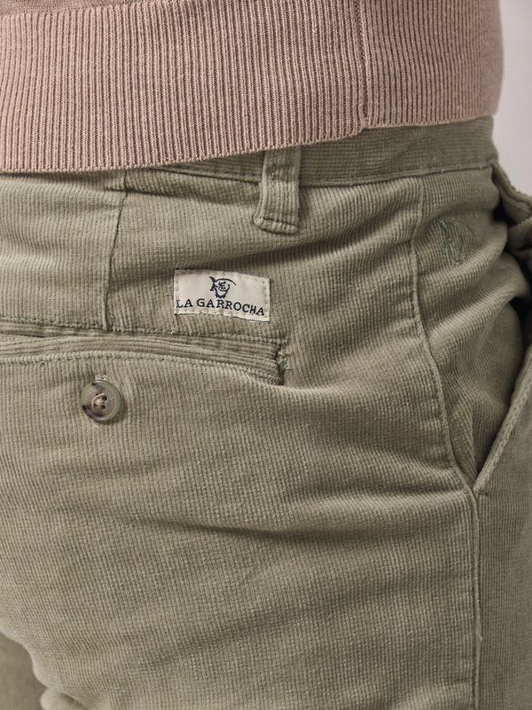 Chinos Veludo Cotelê | Gris