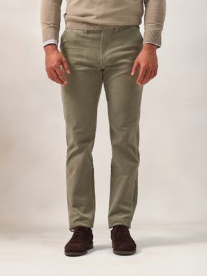 Chinos Velours Côtelé | Gris