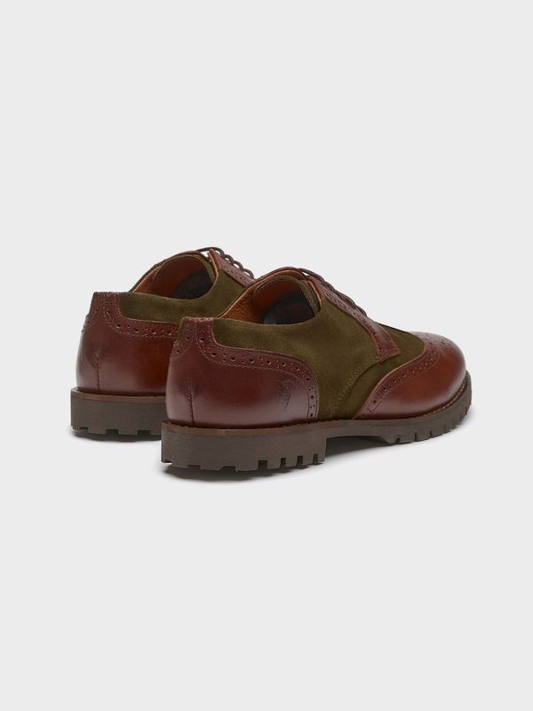 Chaussure Oxford Combinée | Caza