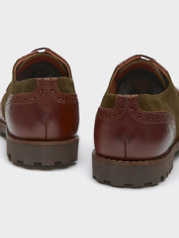 Chaussure Oxford Combinée | Caza