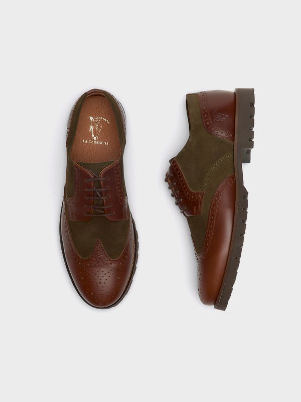 Chaussure Oxford Combinée | Caza