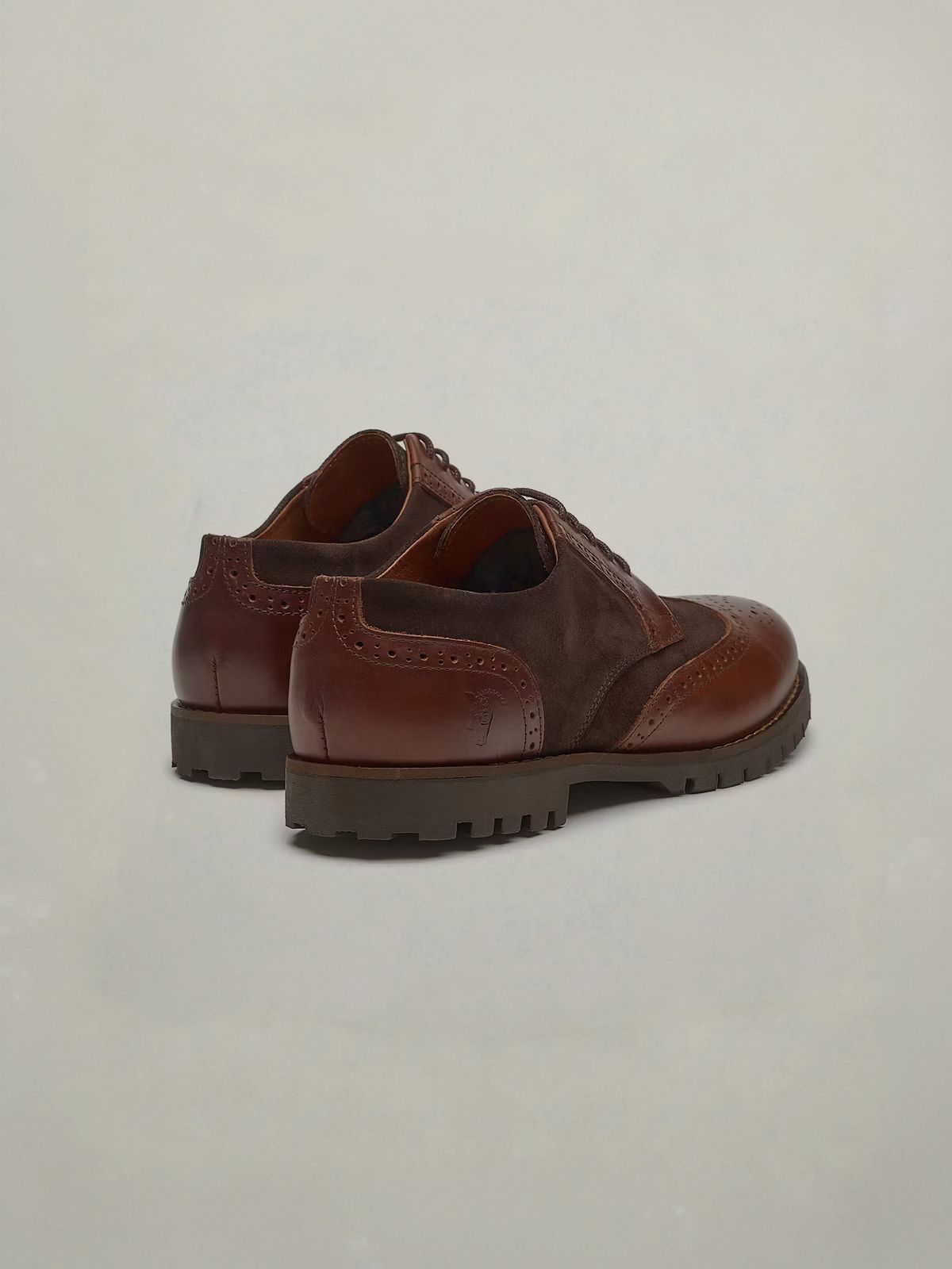 Combined Oxford Shoe | Chocolate