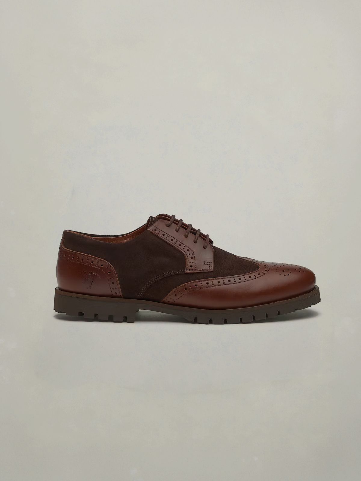 Combined Oxford Shoe | Chocolate