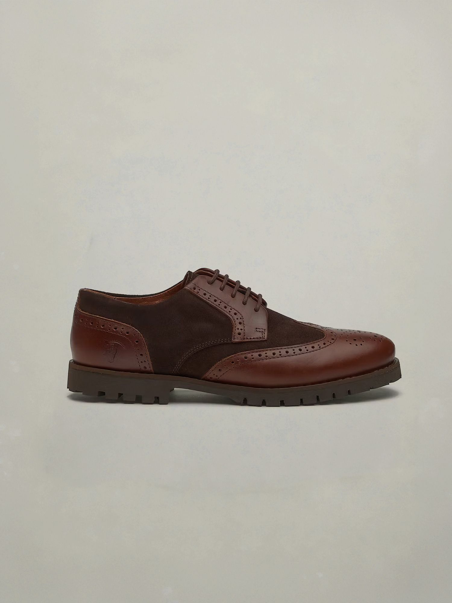 Sapato Oxford Combinado | Chocolate