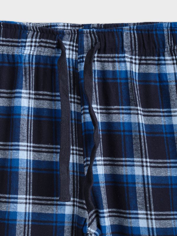 Pijama de Flanela | Azul