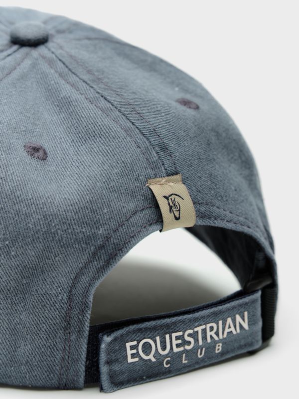 Boné Equestrian Lavado | Marino
