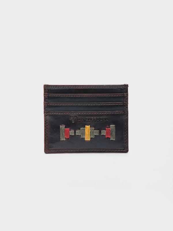 Leather Card holder Ticul | Marrón