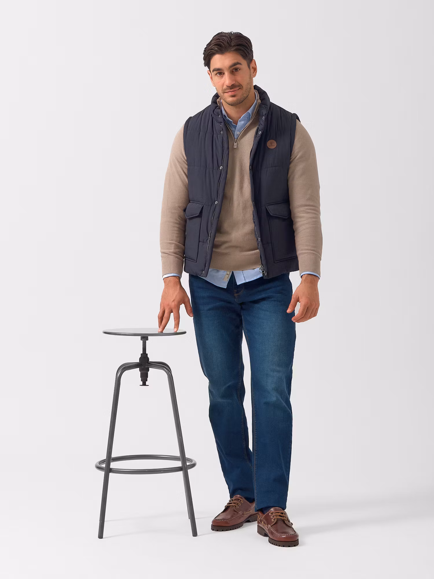 Quilted Vest | Marino