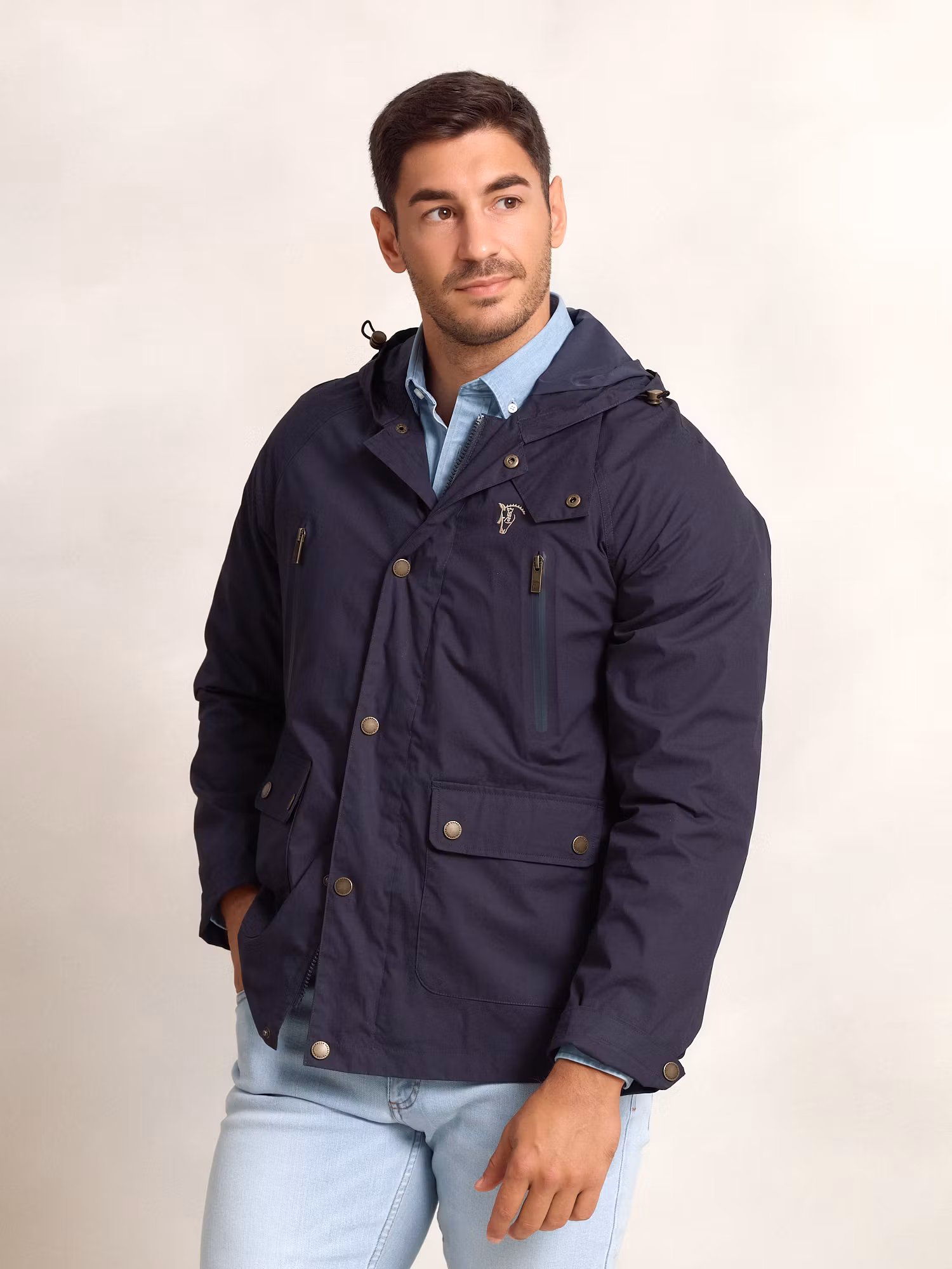 Windbreaker Hood | Marino