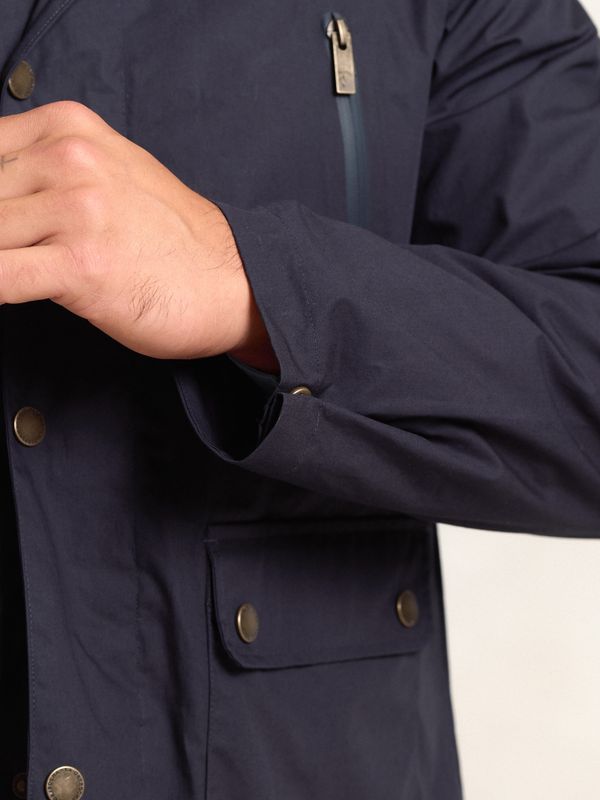 Corta-vento Capuz | Marino