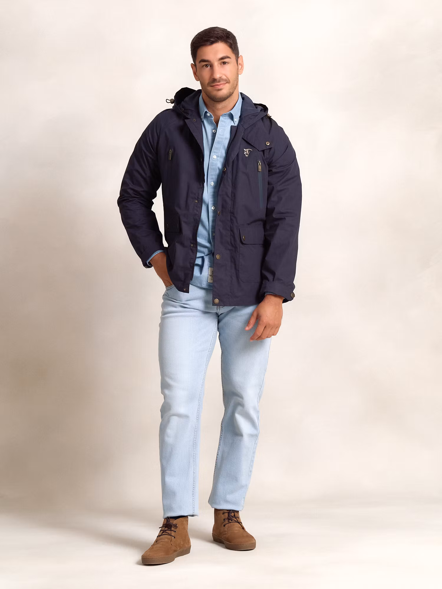 Windbreaker Hood | Marino