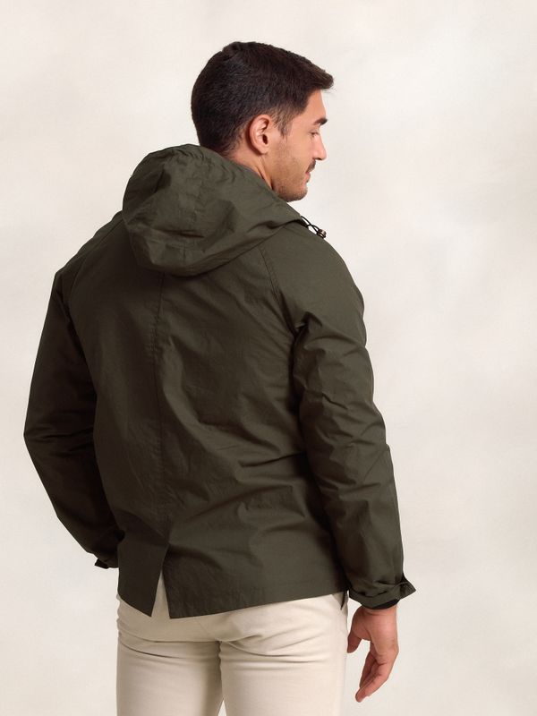 Corta-vento Capuz | Musgo