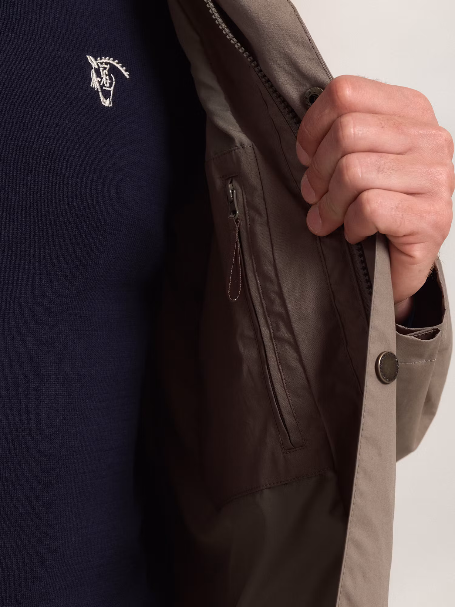 Windbreaker Hood | Greige