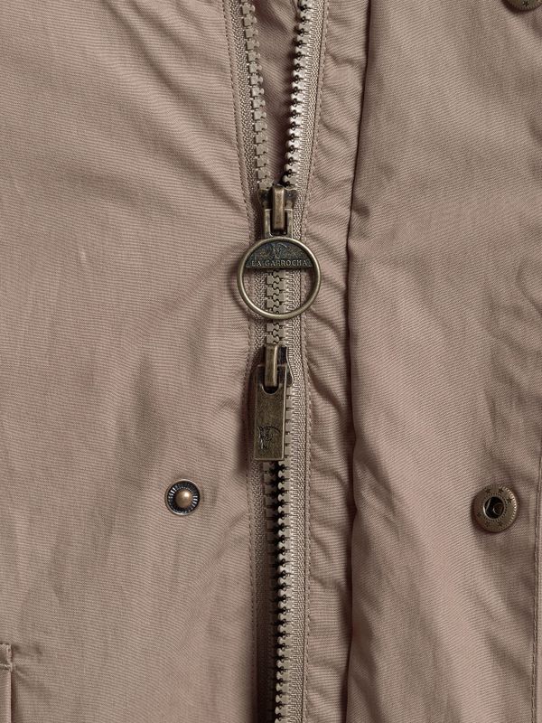 Corta-vento Capuz | Greige