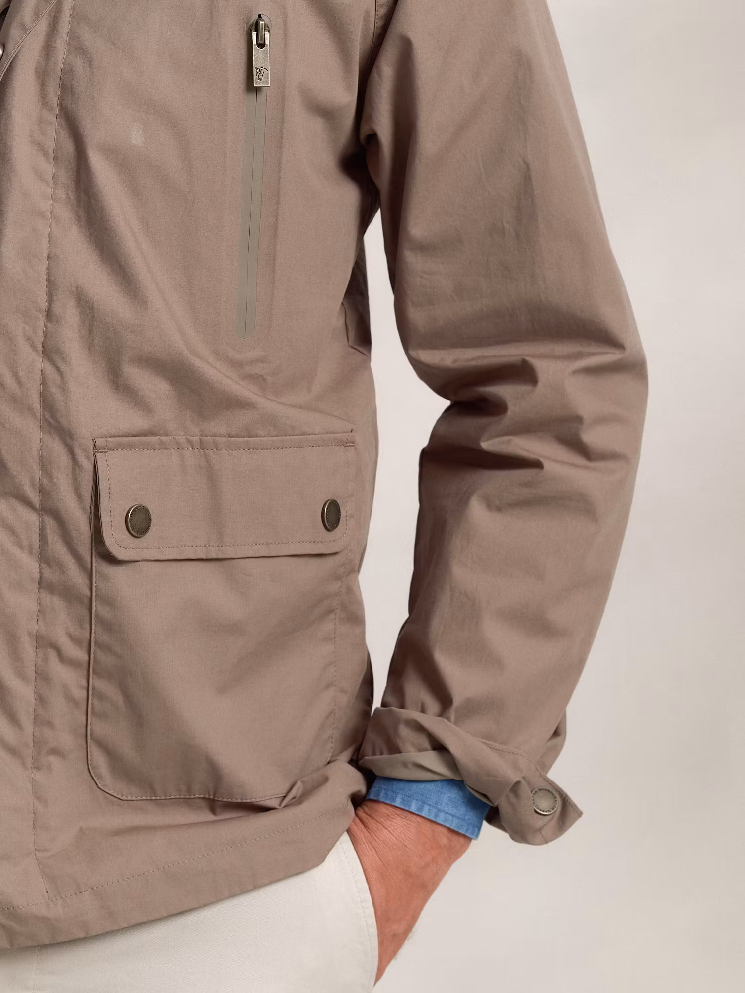 Windbreaker Hood | Greige