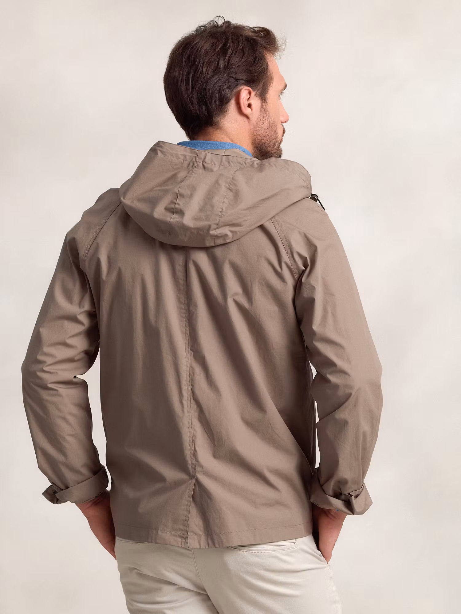 Windbreaker Hood | Greige