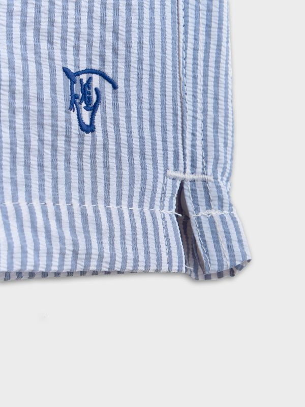 Calção de banho Listrado | Marino