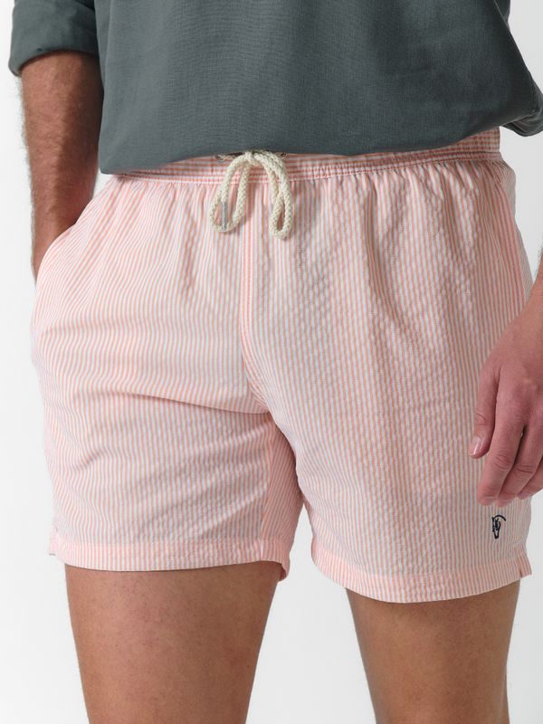 Calção de banho Listrado | Naranja