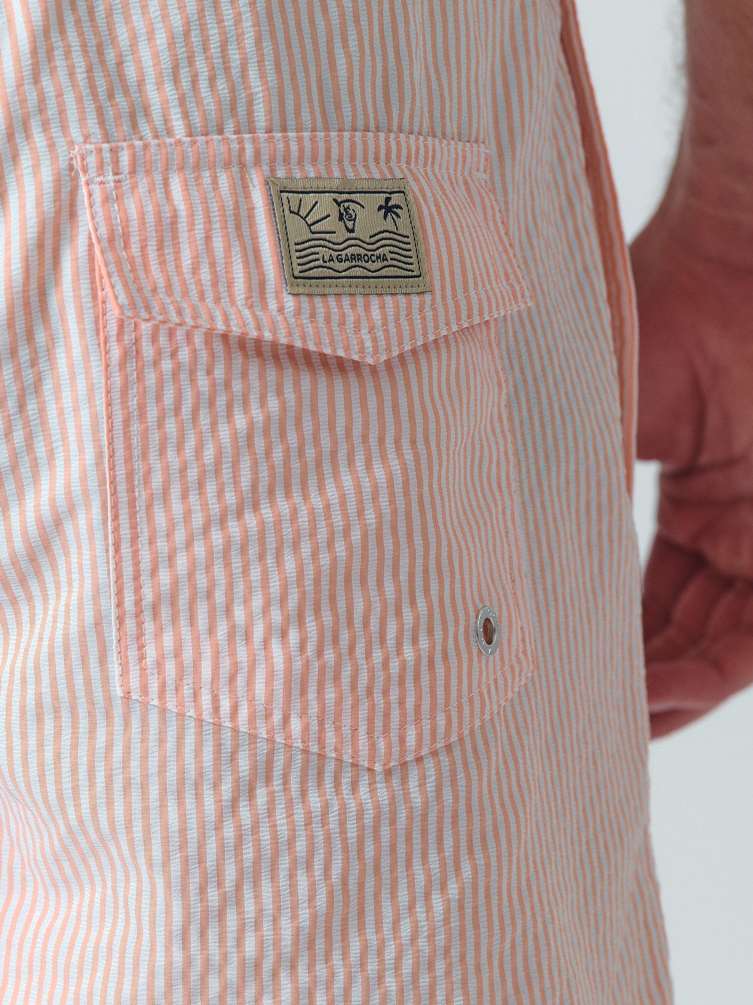 Striped Swimsuit | Naranja