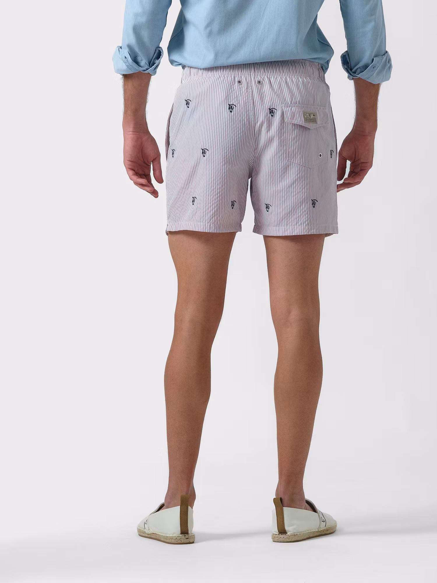 Maillot de Bain à Rayures Brand | Lavanda