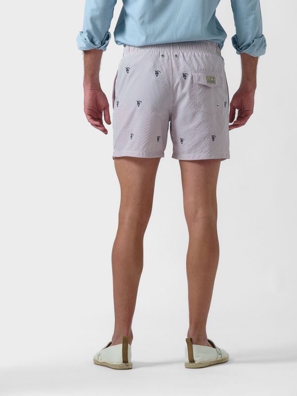 Maillot de Bain à Rayures Brand | Lavanda