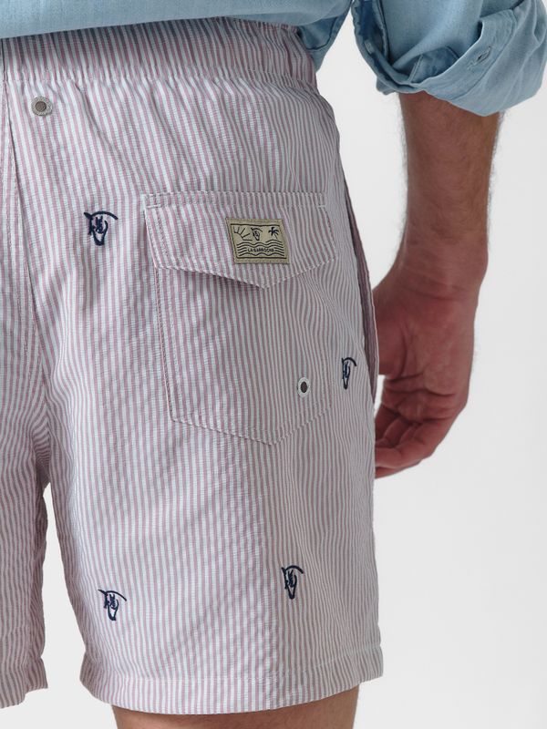 Maillot de Bain à Rayures Brand | Lavanda