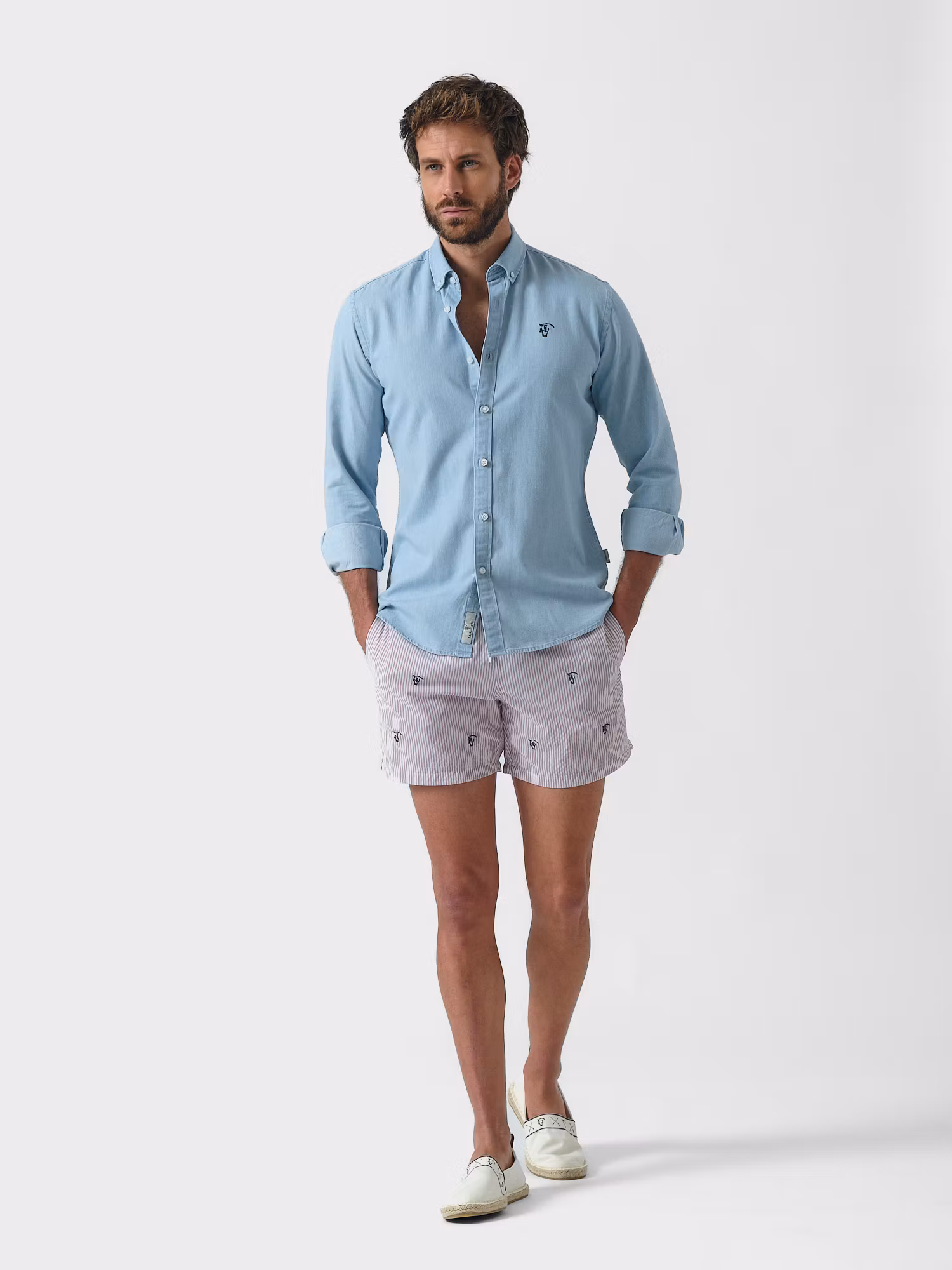 Maillot de Bain à Rayures Brand | Lavanda